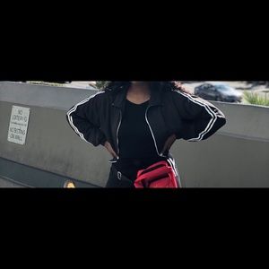 Cropped Windbreaker Jacket!